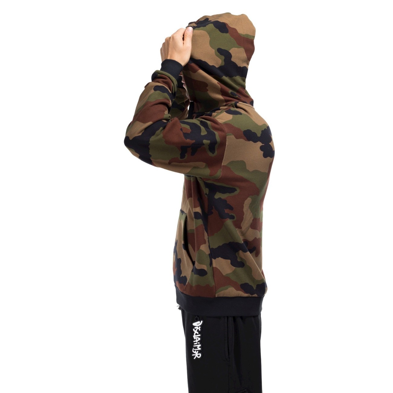 Moschino cheap camo hoodie