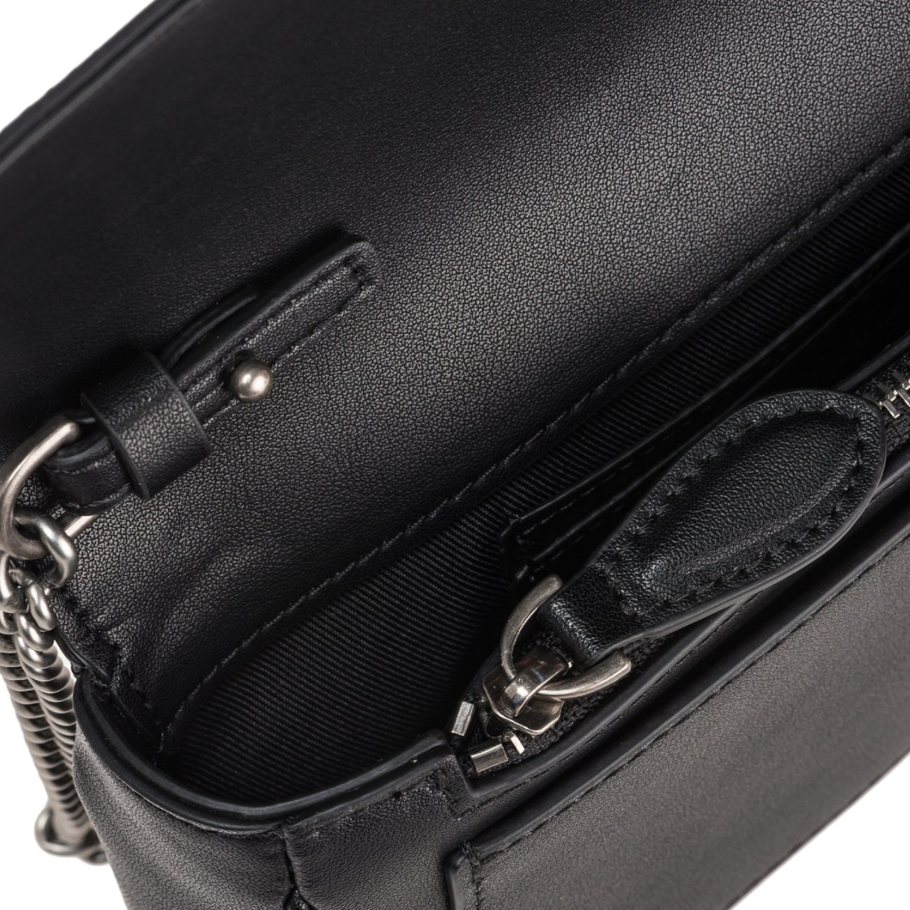 Pinko mini clutch bag black...