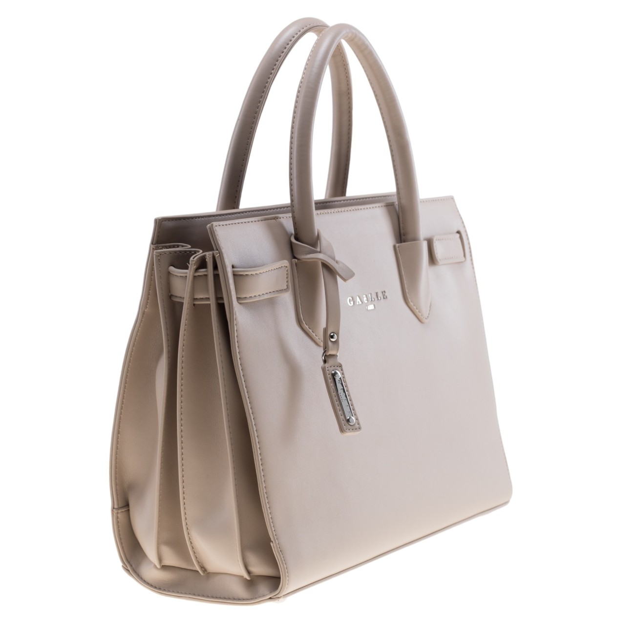 Gaelle maxi shopping bag beige