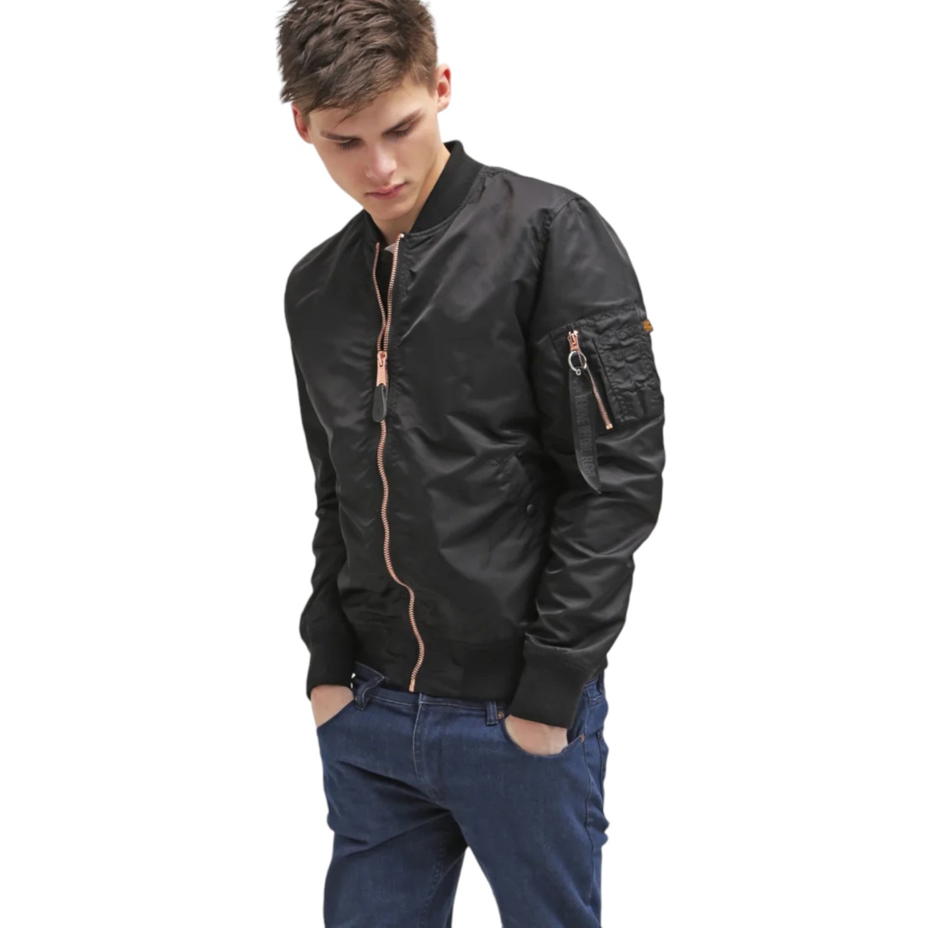 Alpha Industries man bomber...