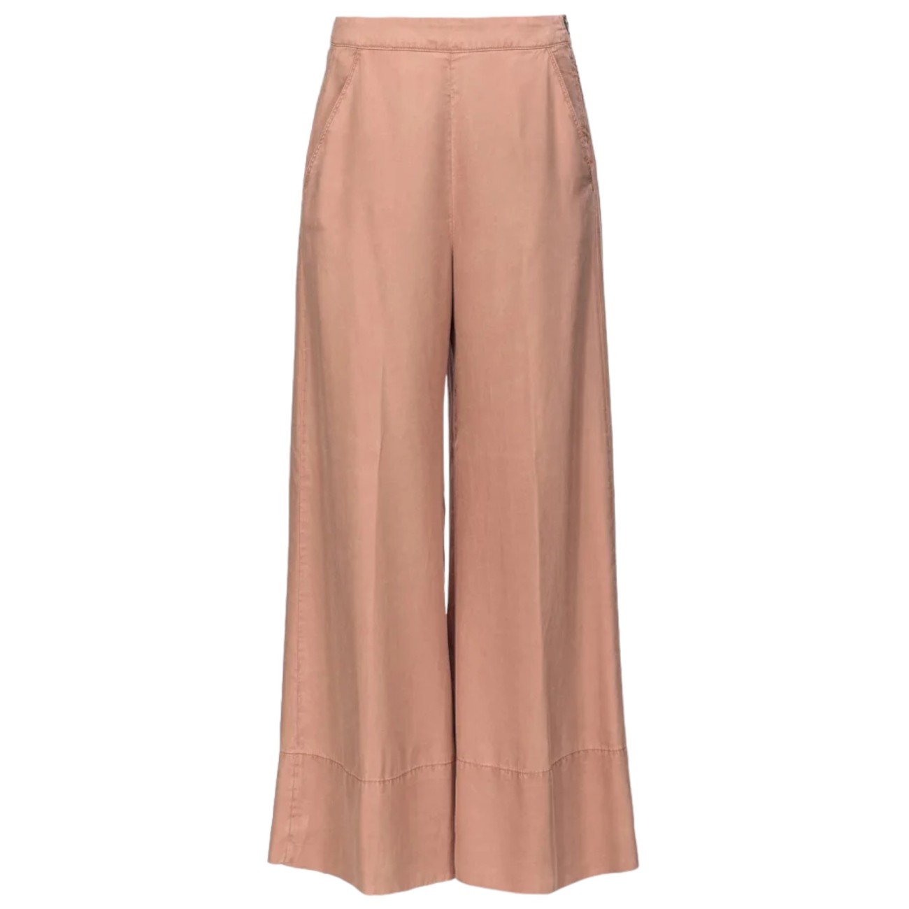 Pinko pantaloni palazzo beige