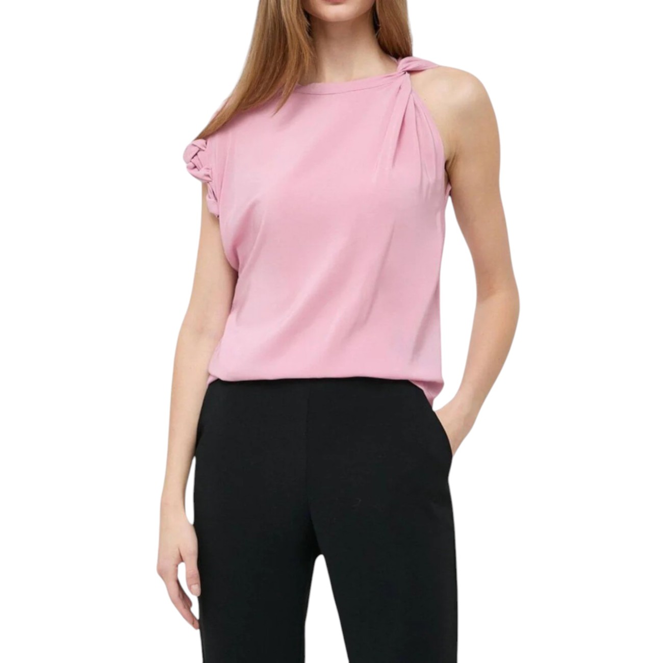 Pinko blusa rosa Tindaro