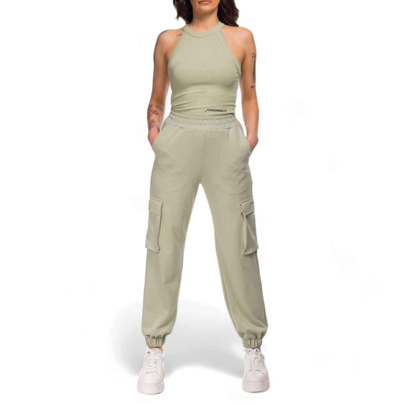 Hinnominate woman cargo pants