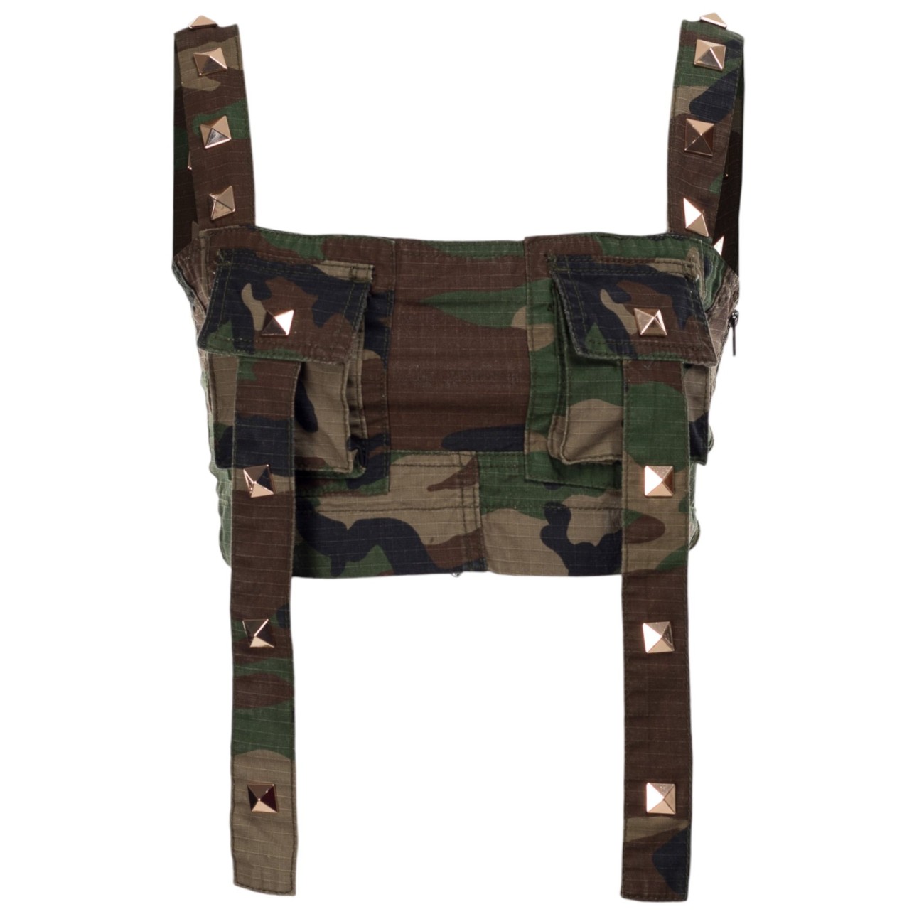 Nosecrets crop top camouflage