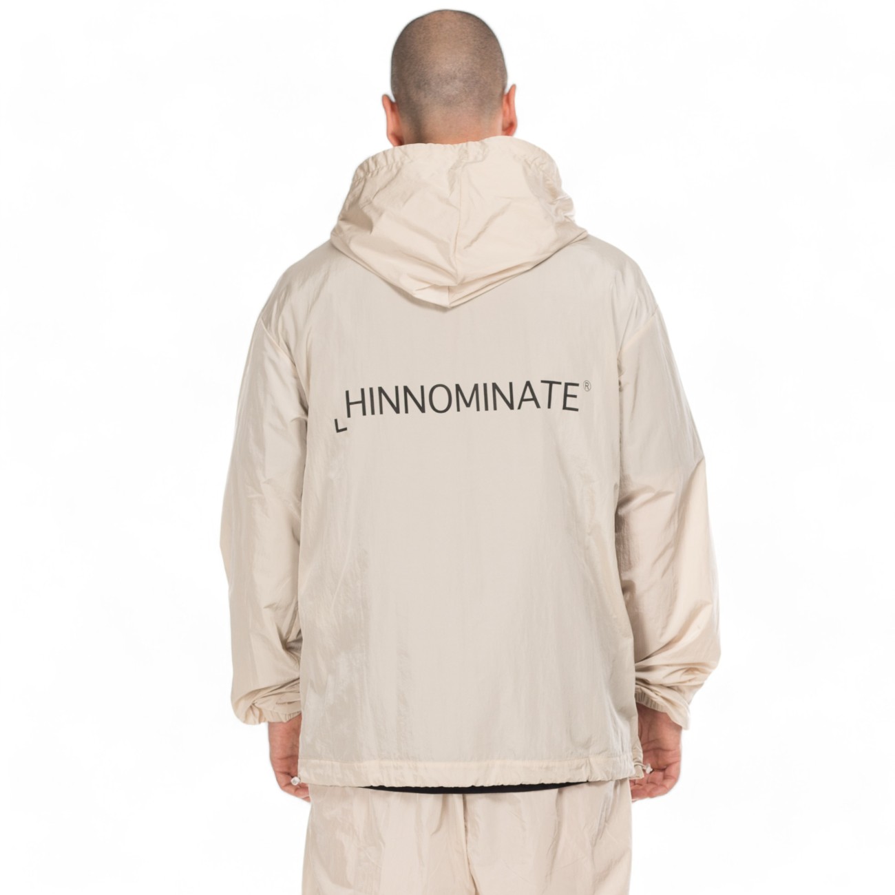 Hinnominate nylon jacket beige