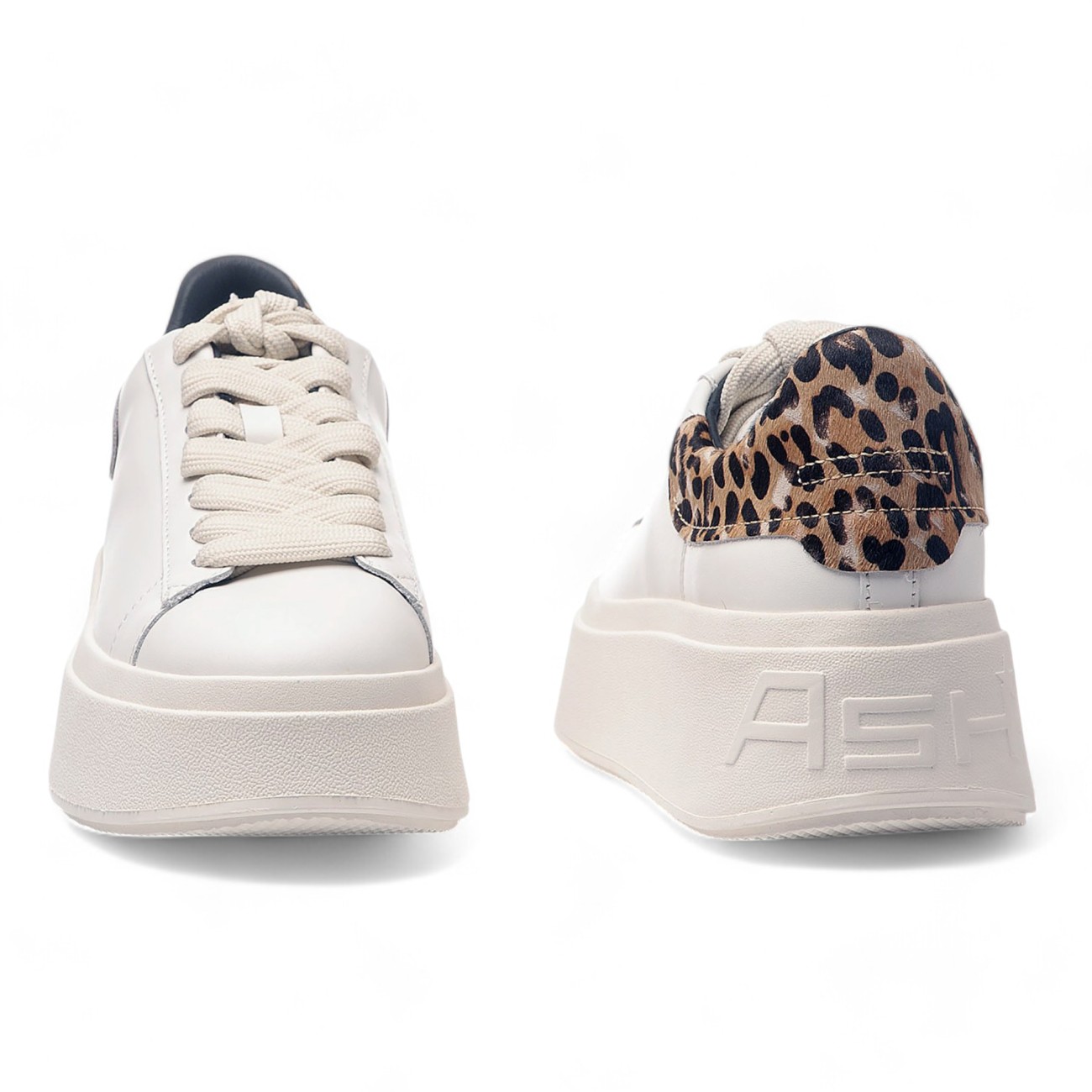 Ash Moby bianco leopard