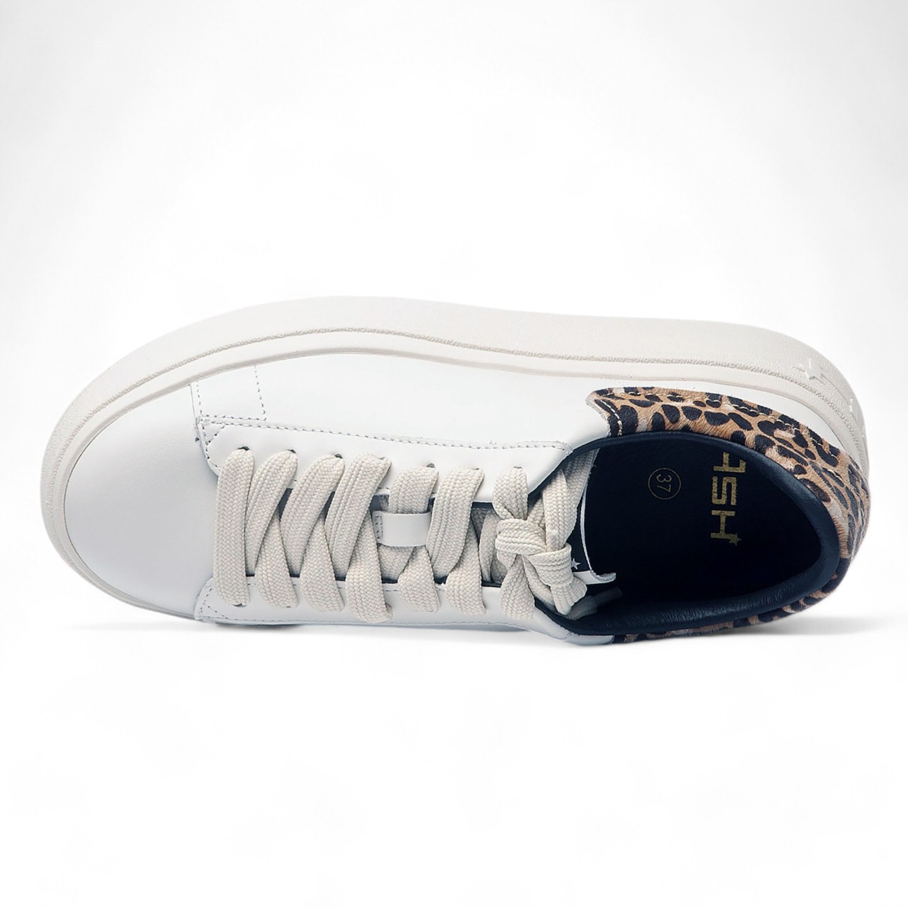 Ash Moby bianco leopard