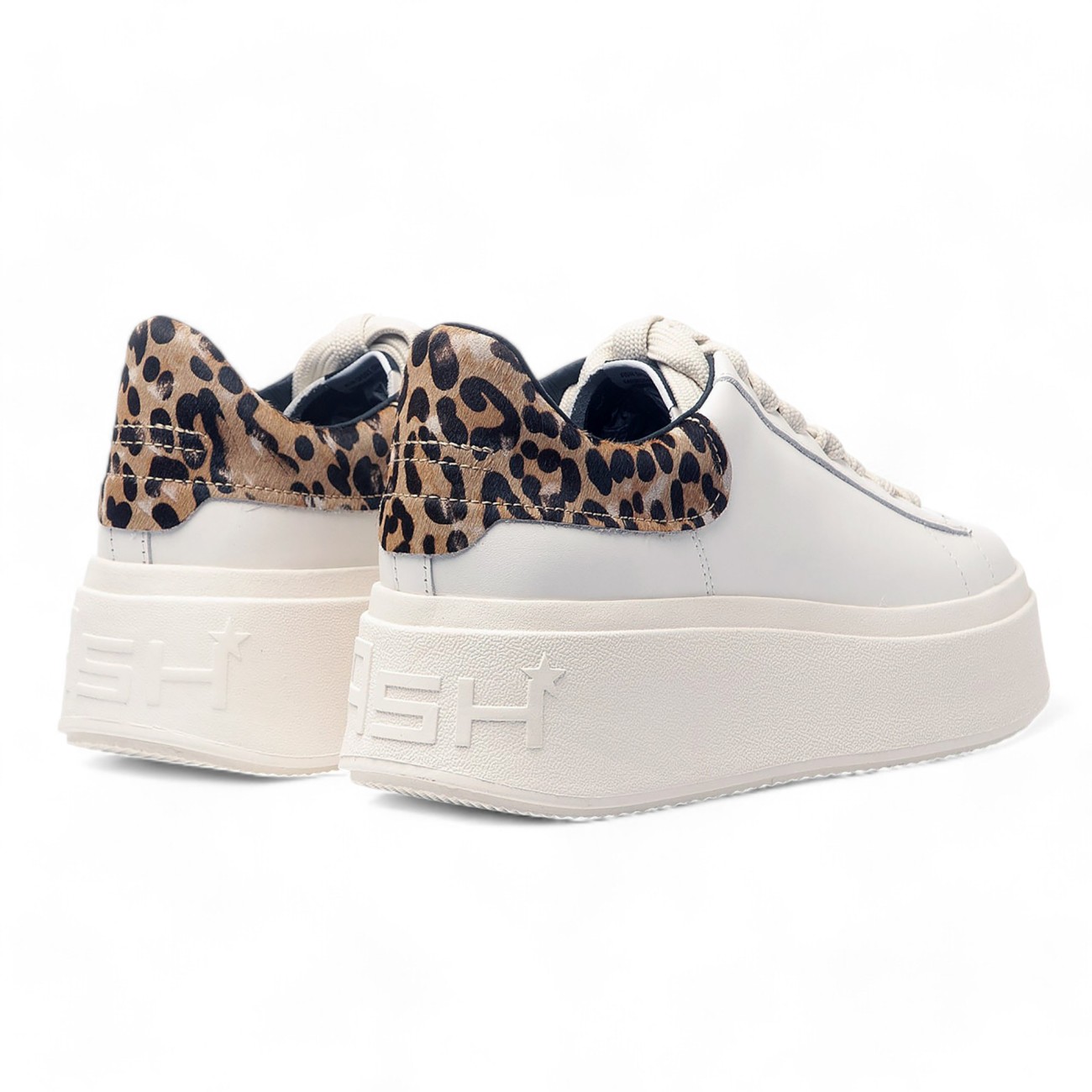 Ash Moby bianco leopard