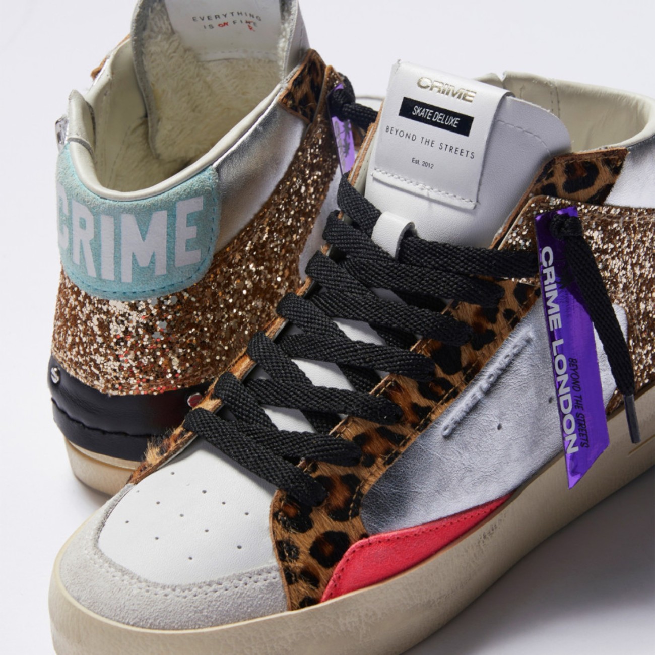 Crime London sneakers donna...