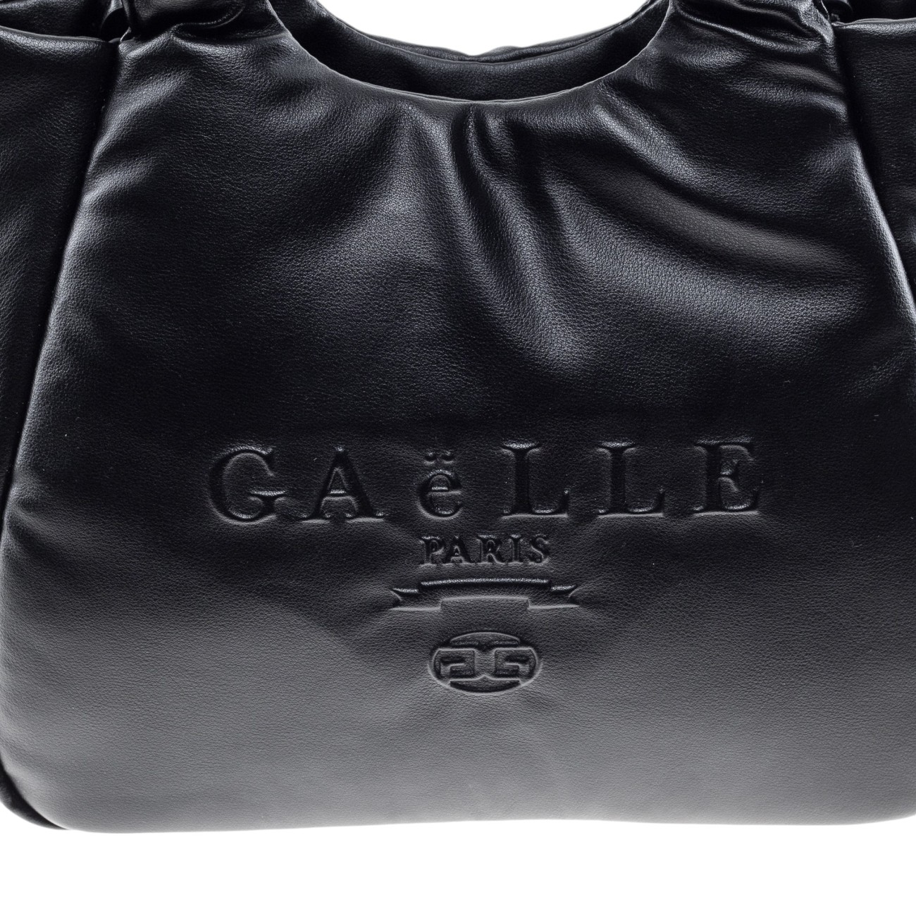 Gaelle handbag puff black