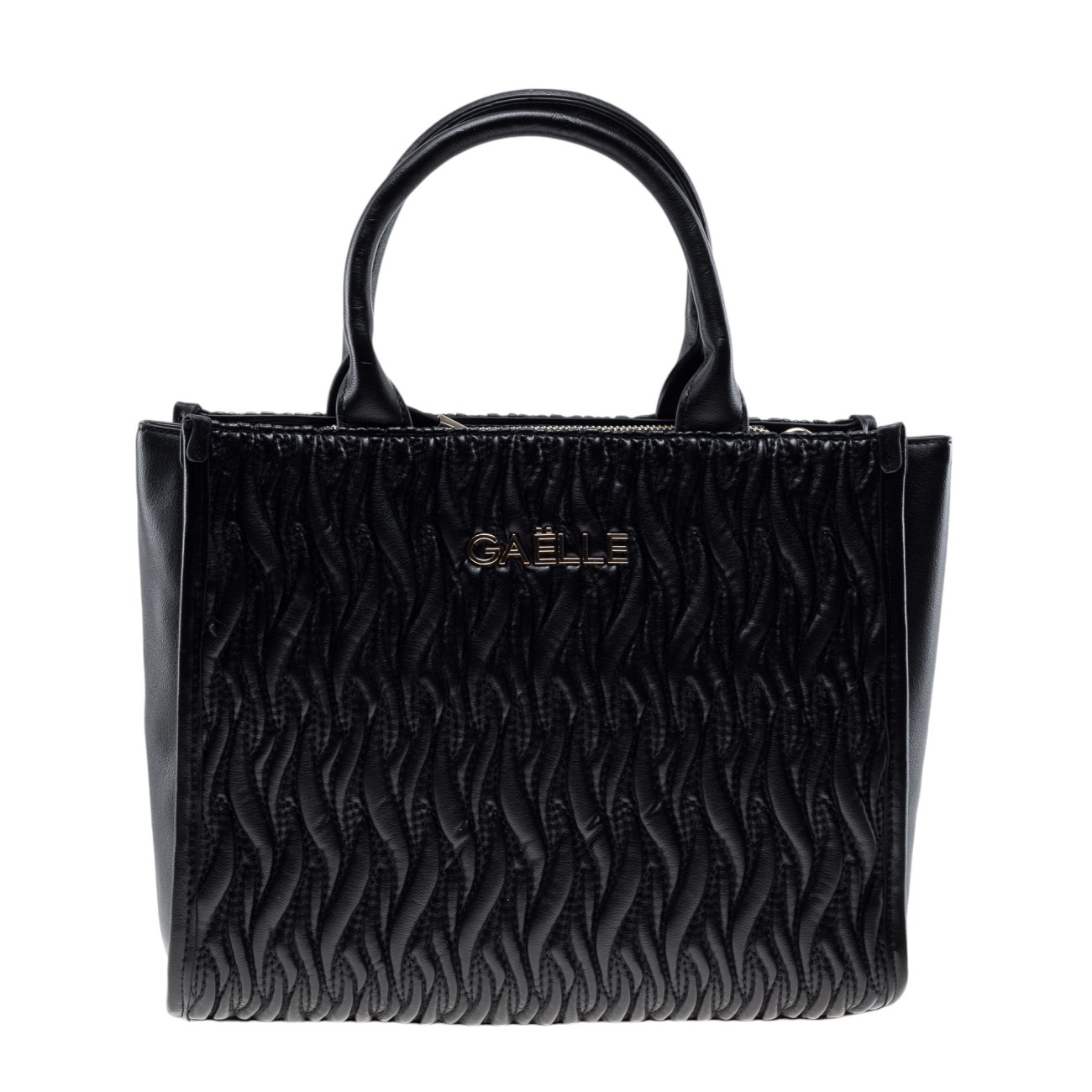 Gaelle shopper bag black gold