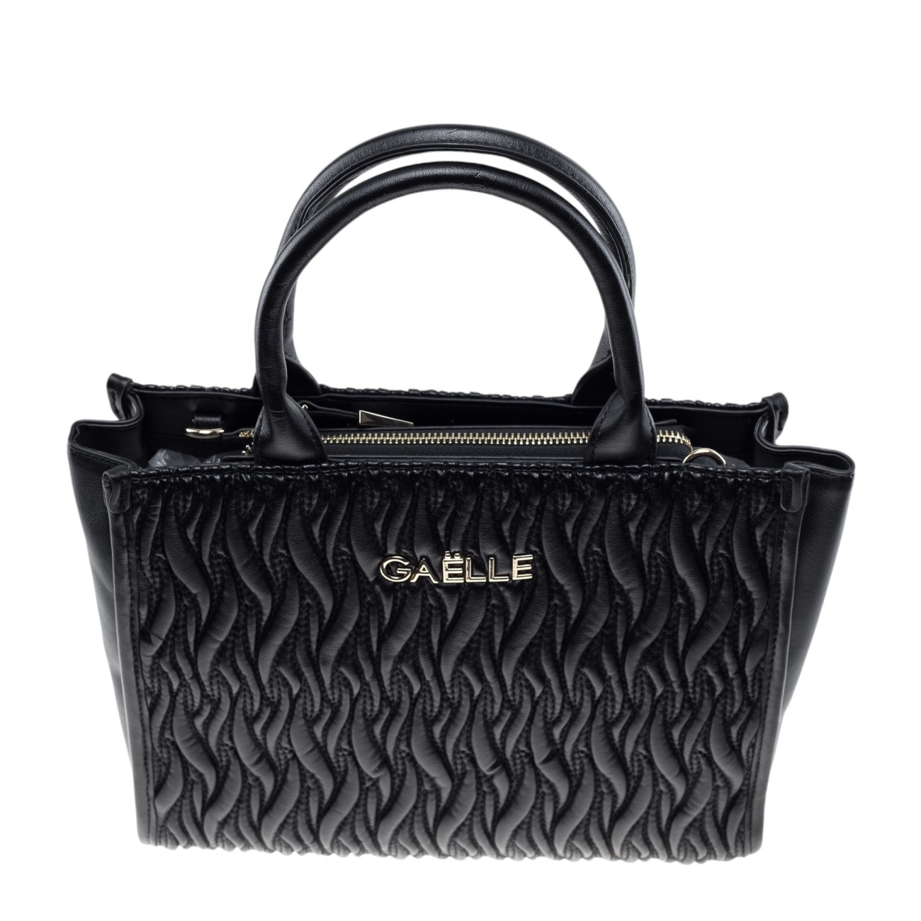 Gaelle shopper bag black gold