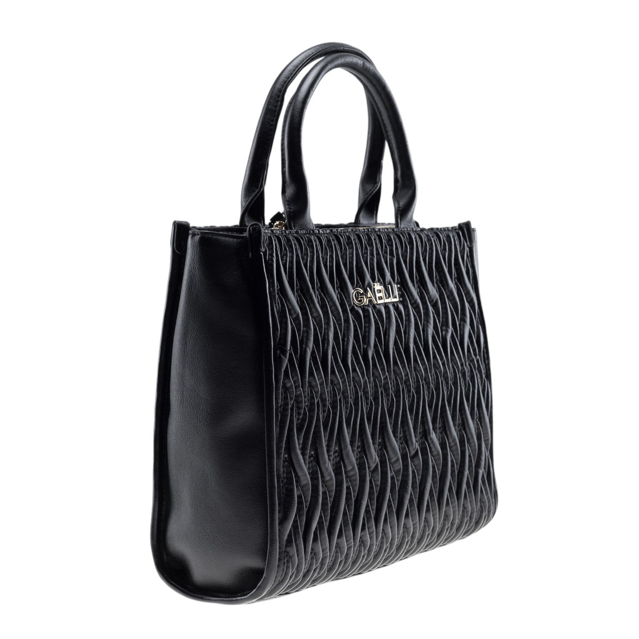 Gaelle shopper bag black gold