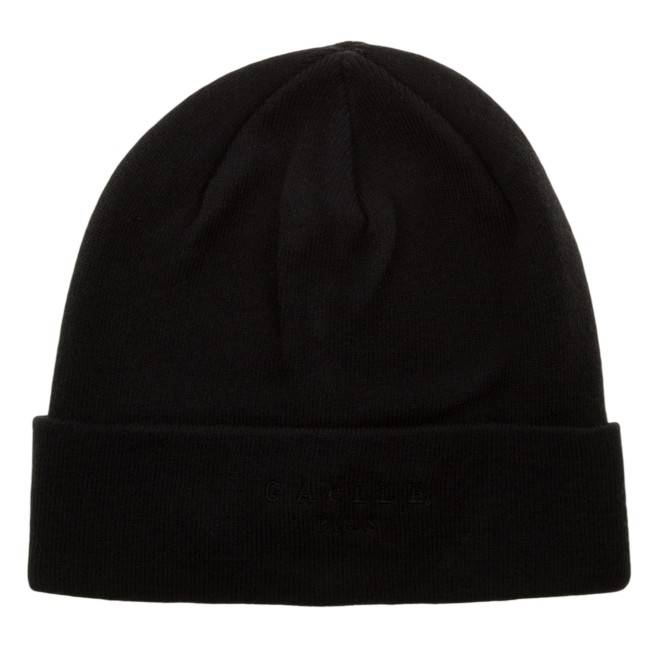 Gaelle black beanie hat