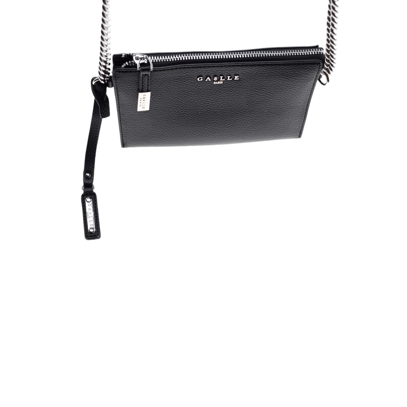 Gaelle mini clutch bag black