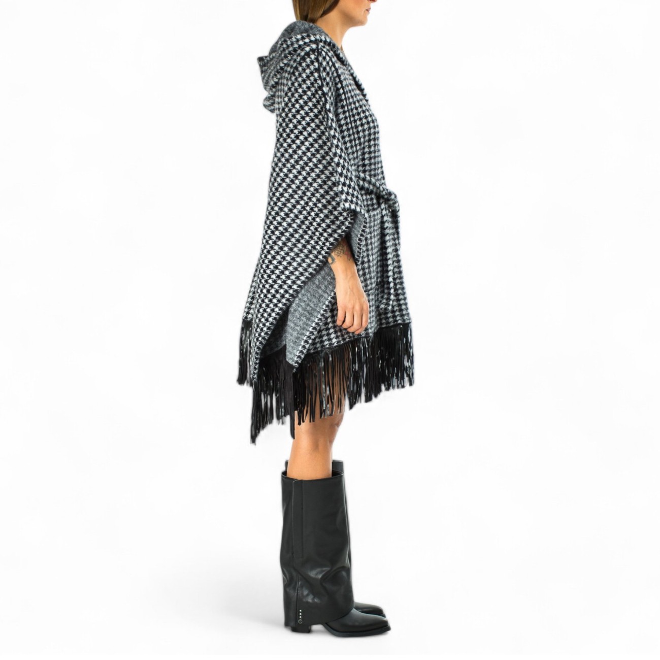 NoSecrets poncho con frange