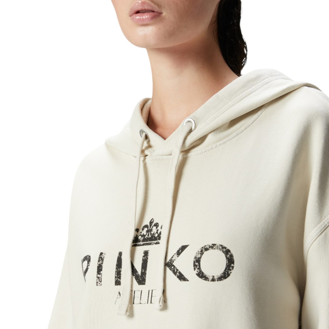 Pinko beige hoodie