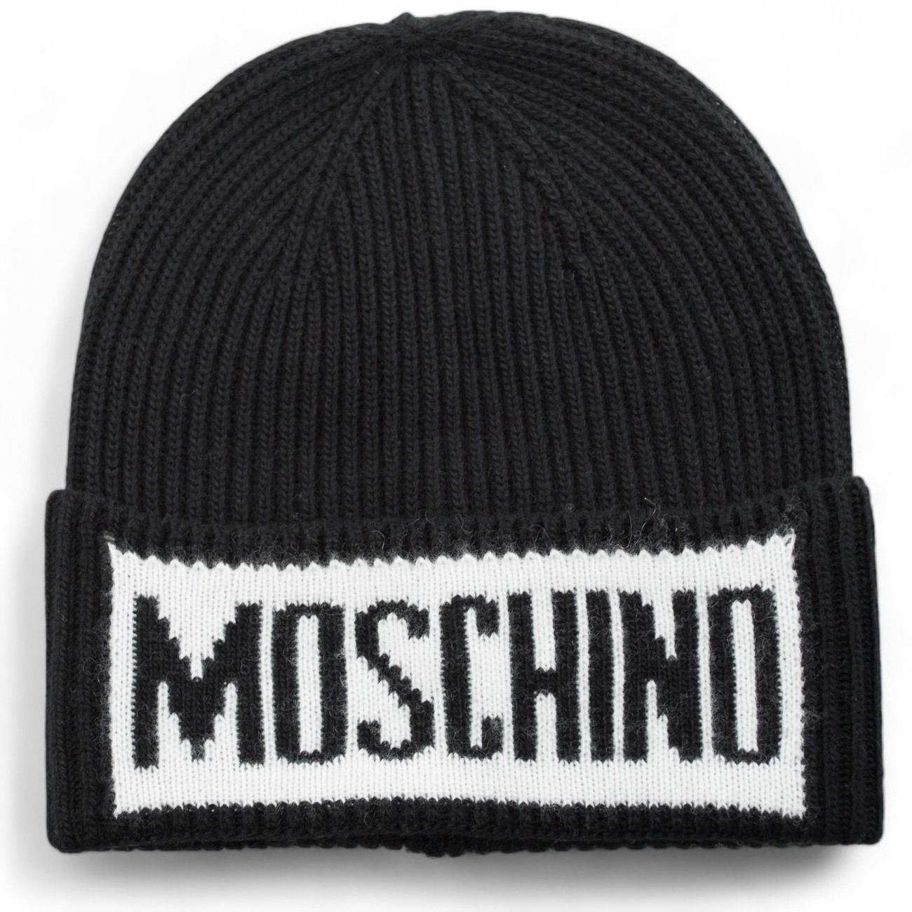 Moschino cappello lana nero