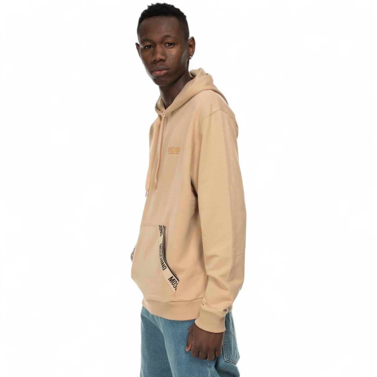 Moschino hoodie beige...