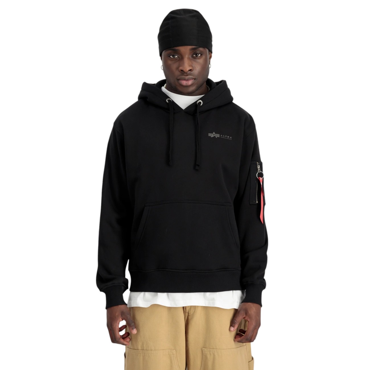 Alpha Industries hoodie black