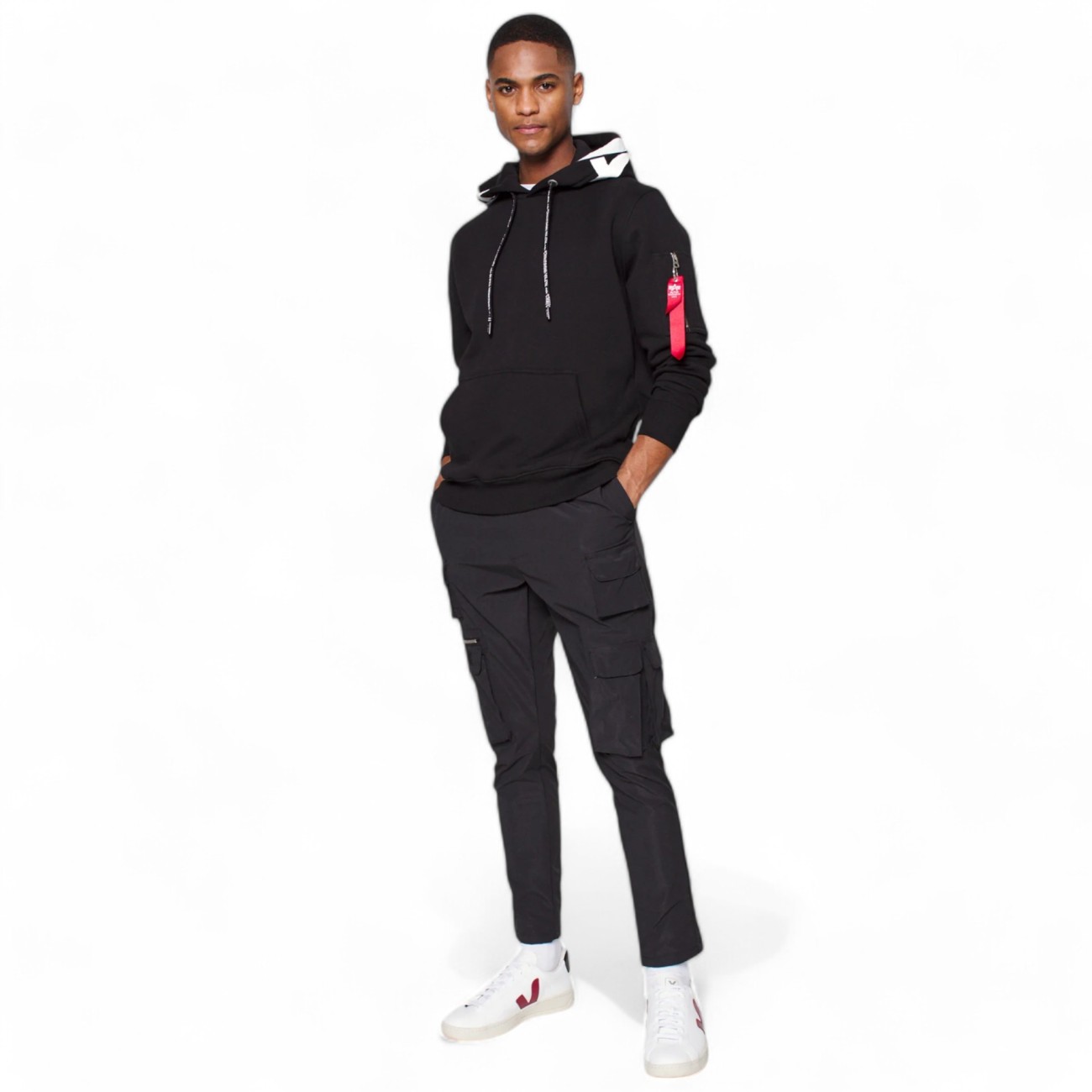 Alpha Industries black hoodie