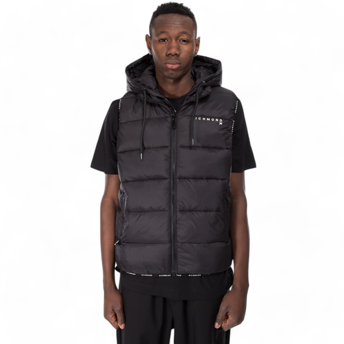 John Richmond black vest