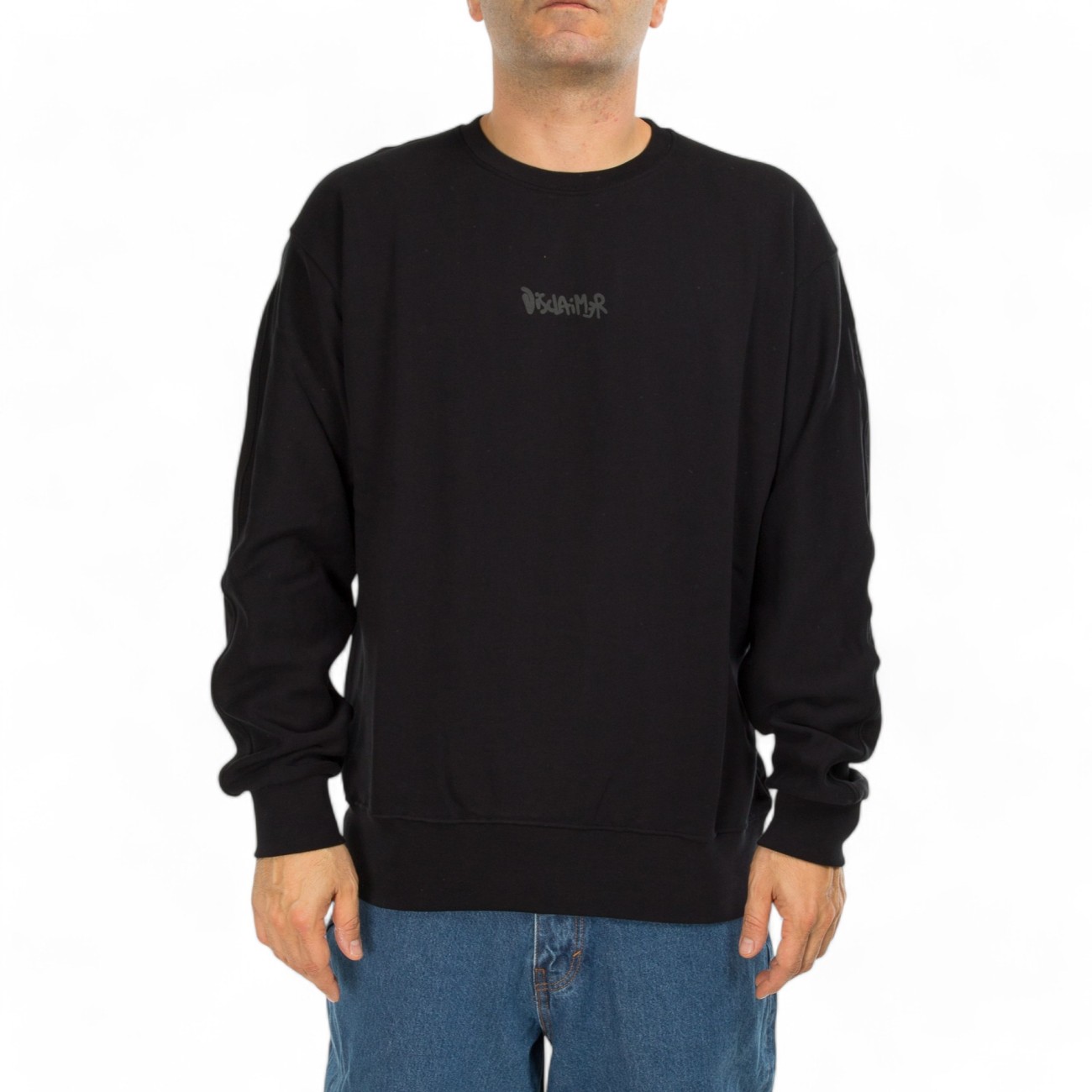 Disclaimer black sweatshirt