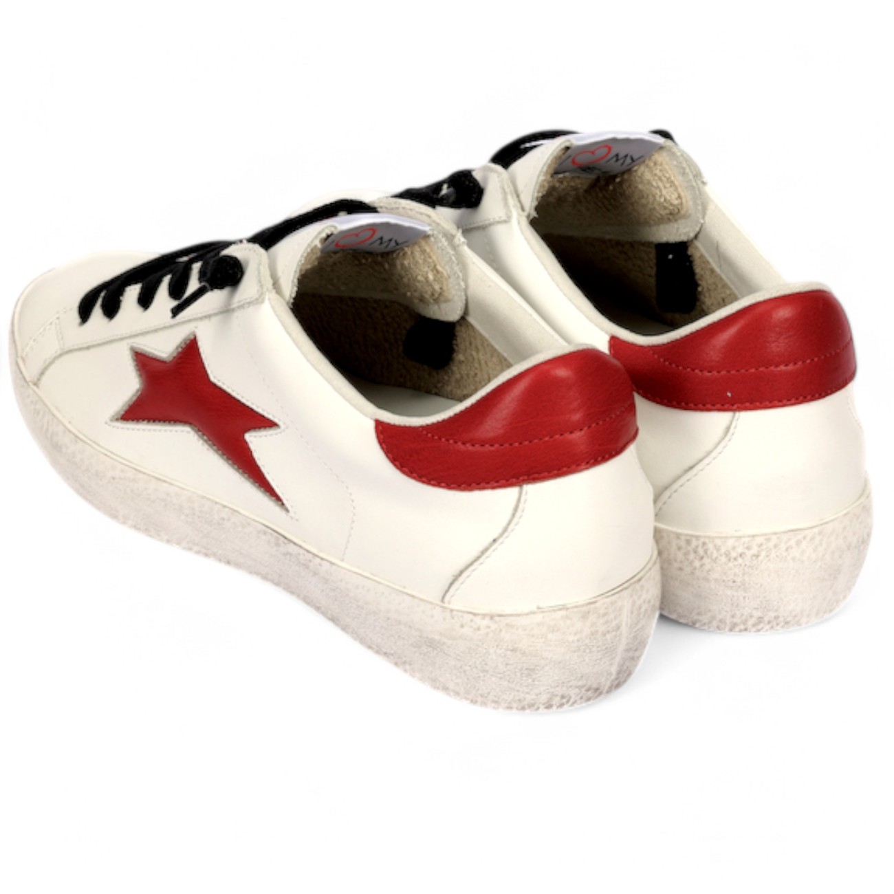 Ishikawa low sneakers red