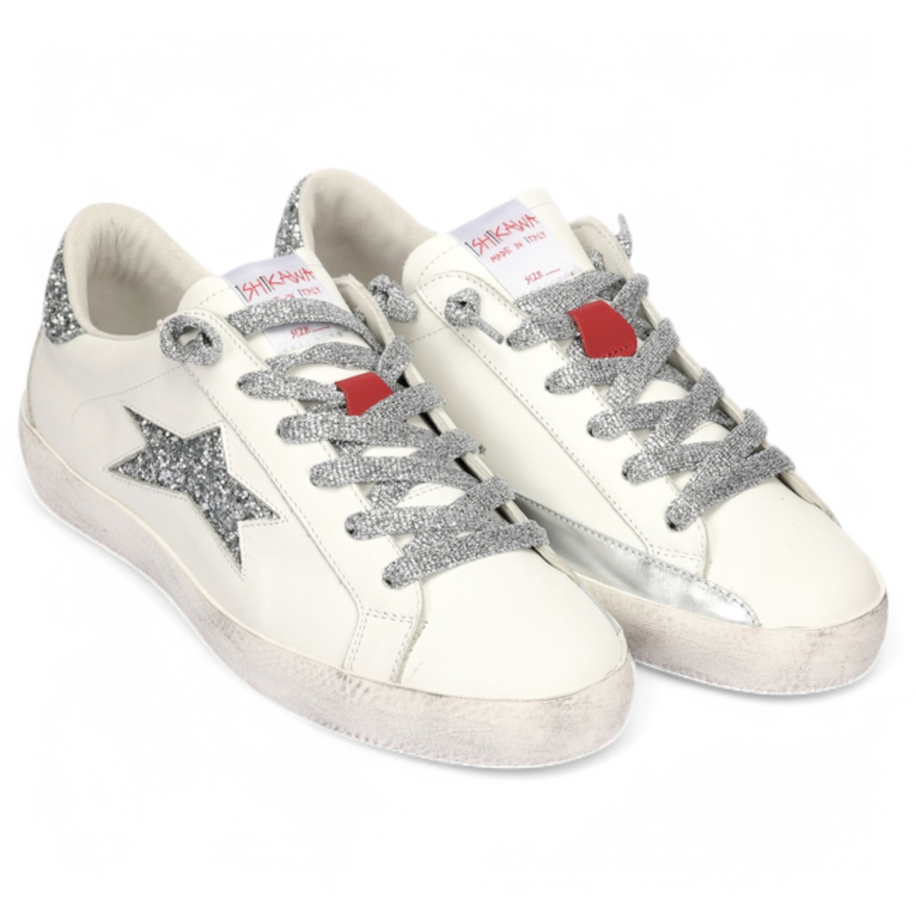 Ishikawa woman sneakers silver