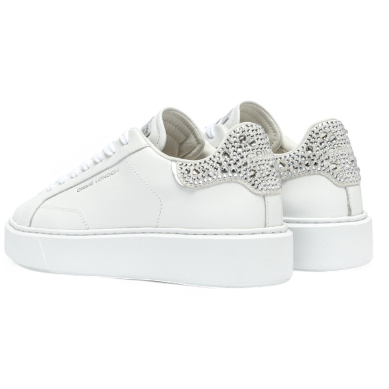 Crime London sneaker extralight white and gray