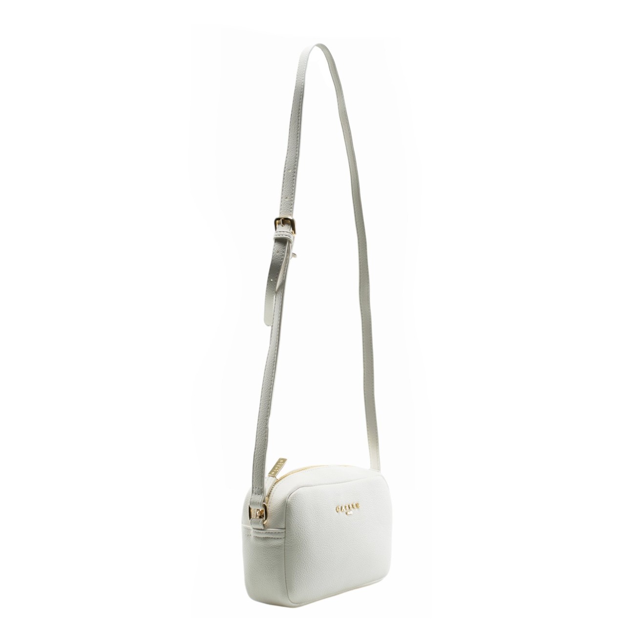 Gaelle mini camera bag white