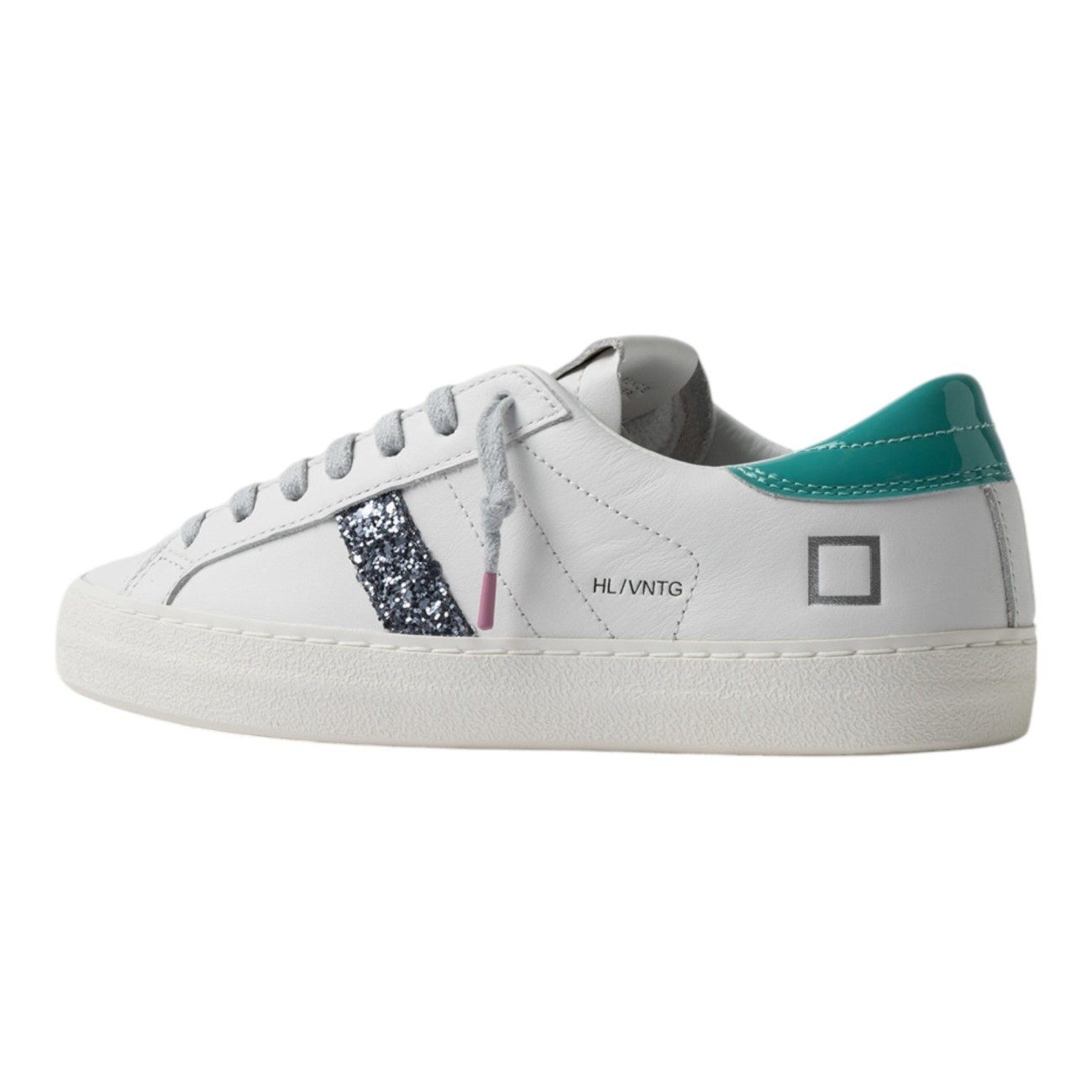 Date sneakers donna Hill Low vintage calf white water